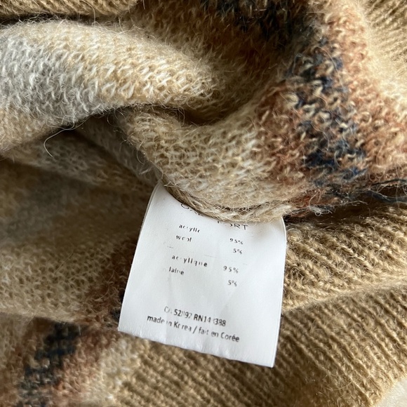 Oak + Fort wool blend cardigan - Picture 4 of 4